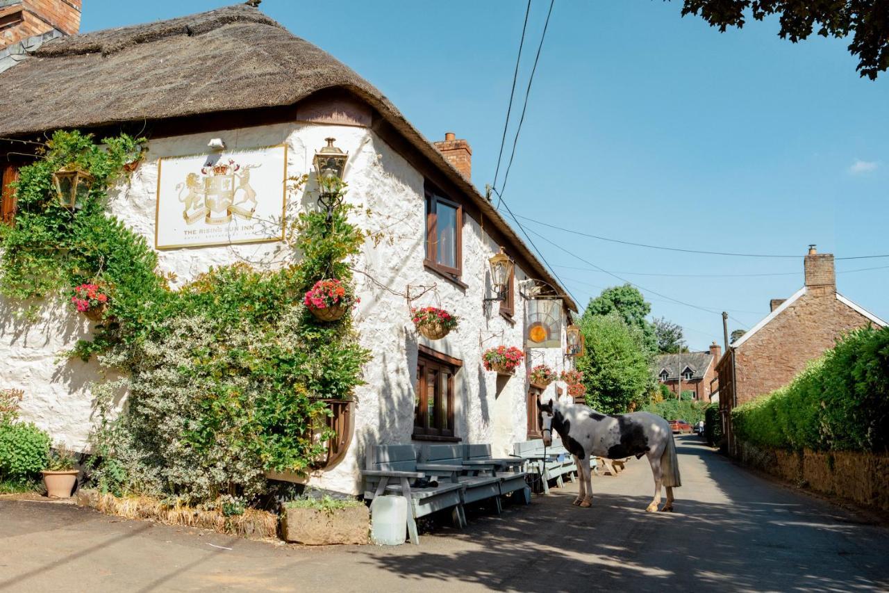 The Rising Sun Inn West Bagborough Buitenkant foto